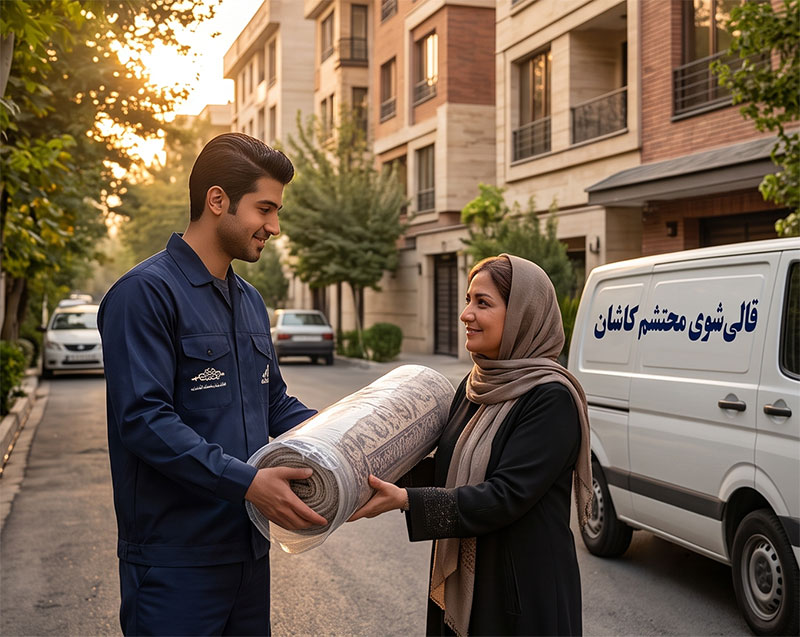 قالیشویی در قلهک