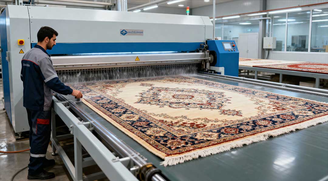 قالیشویی در شهرزیبا