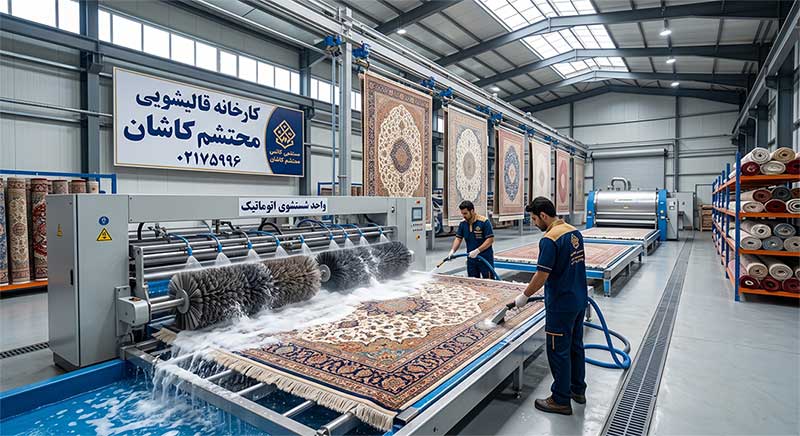 قالیشویی مینی سیتی تهران محتشم کاشان قالیشویی در مینی سیتی - خدمات تخصصی محتشم کاشان در شمال تهران